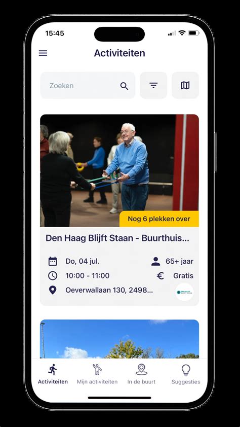 Vind lokale groepen, evenementen, activiteiten bij jou in de buurt